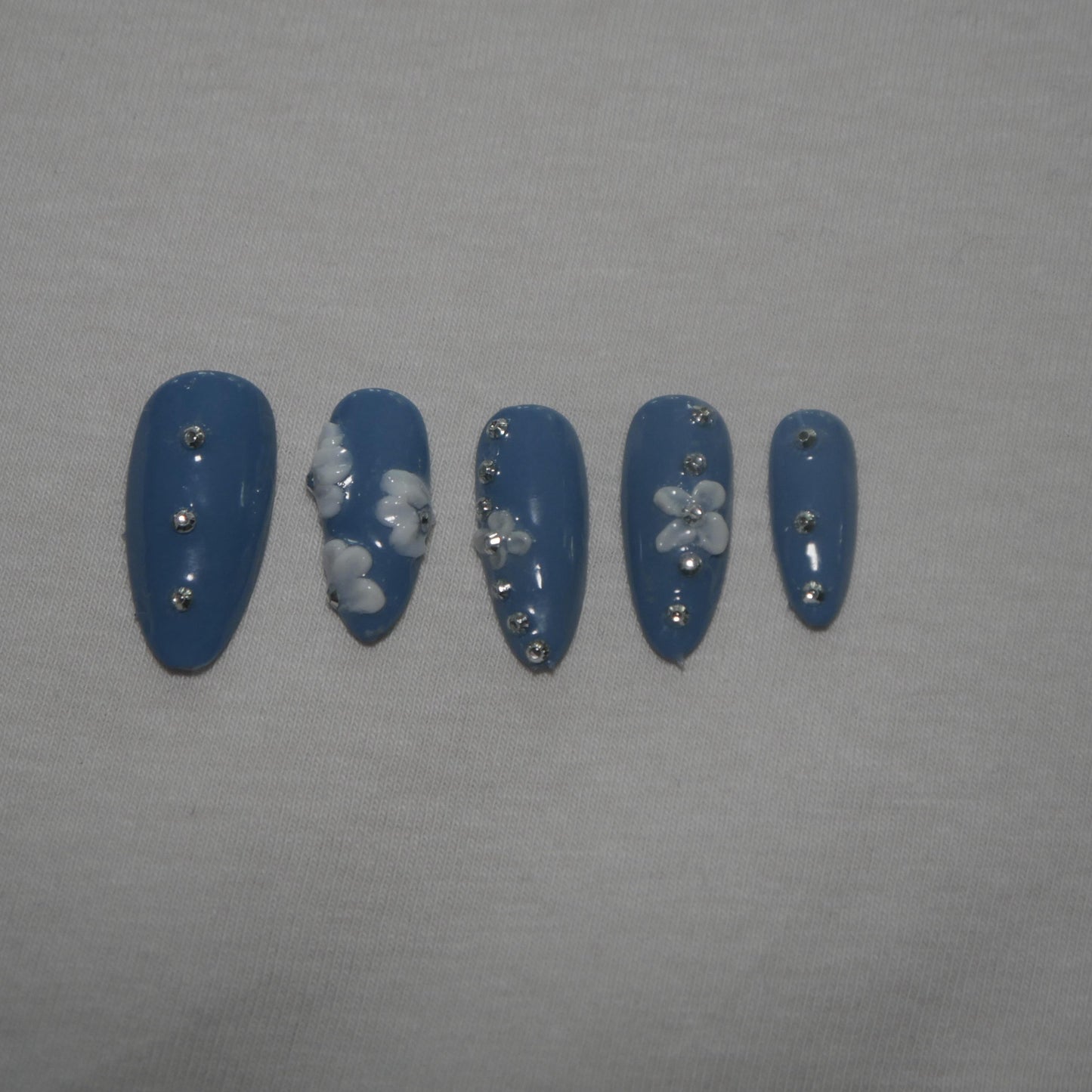 Blossomed blue
